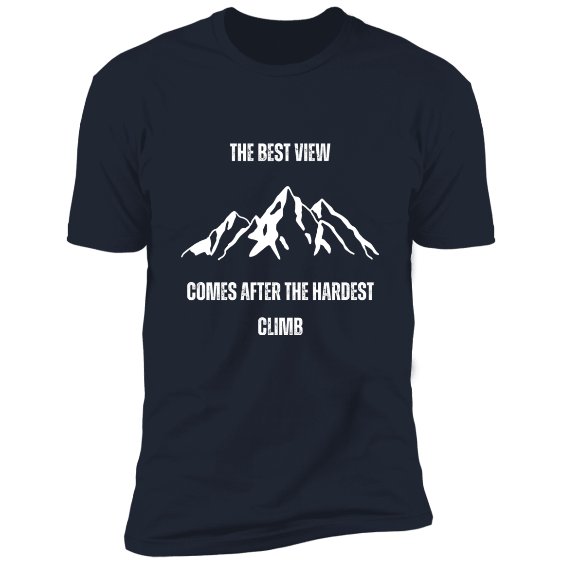 The best view white Z61x Premium Short Sleeve Tee (Closeout)