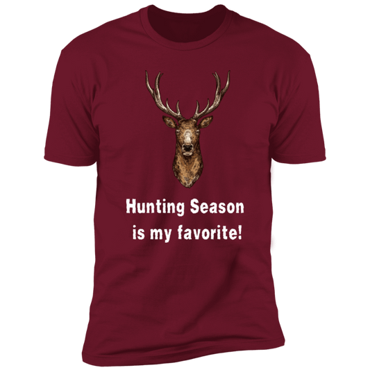 Hunting Season is my favorite! (1) Z61x Premium Short Sleeve Tee (Closeout)