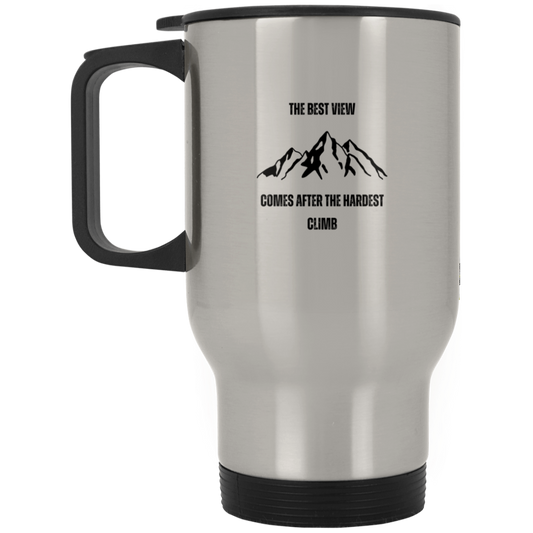 The best view XP8400S Silver Stainless Travel Mug