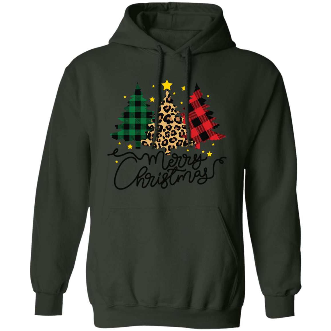 Merry Christmas  (9) G185 Pullover Hoodie