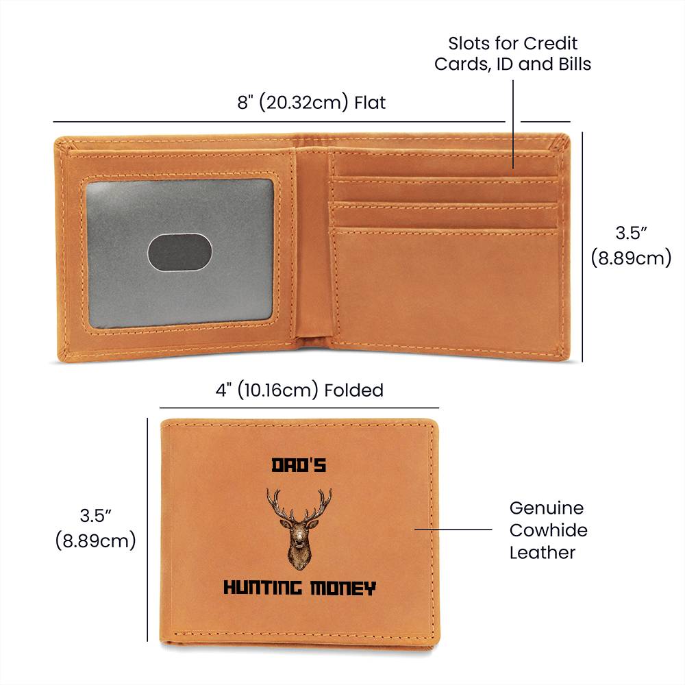 Dad's hunting money wallet