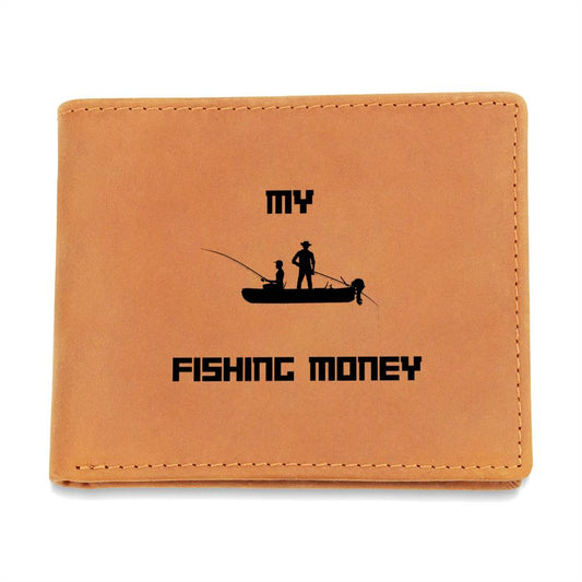 My fishing money wallet