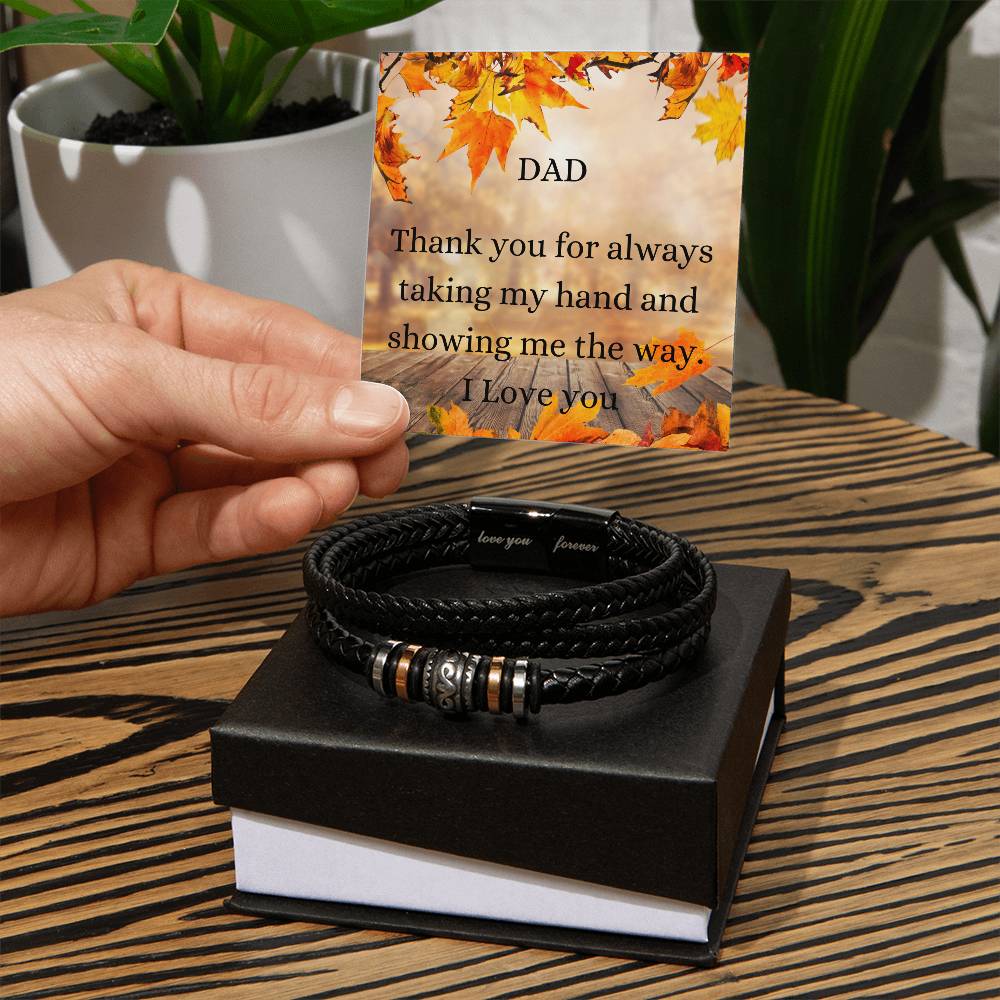 Fall Dad bracelet