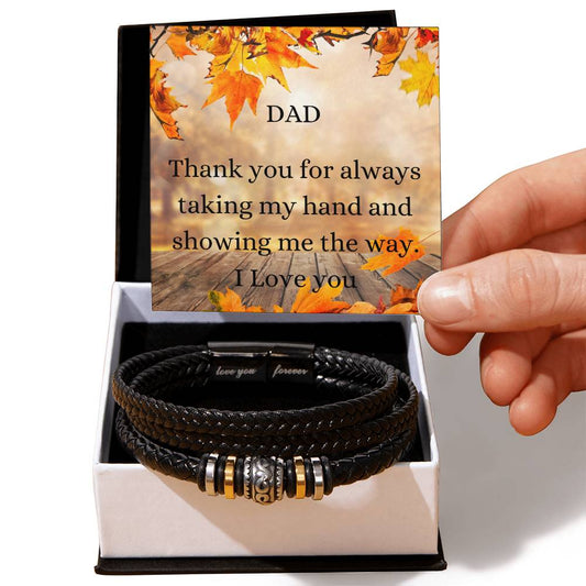 Fall Dad bracelet