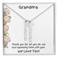 Grandma custom name necklace